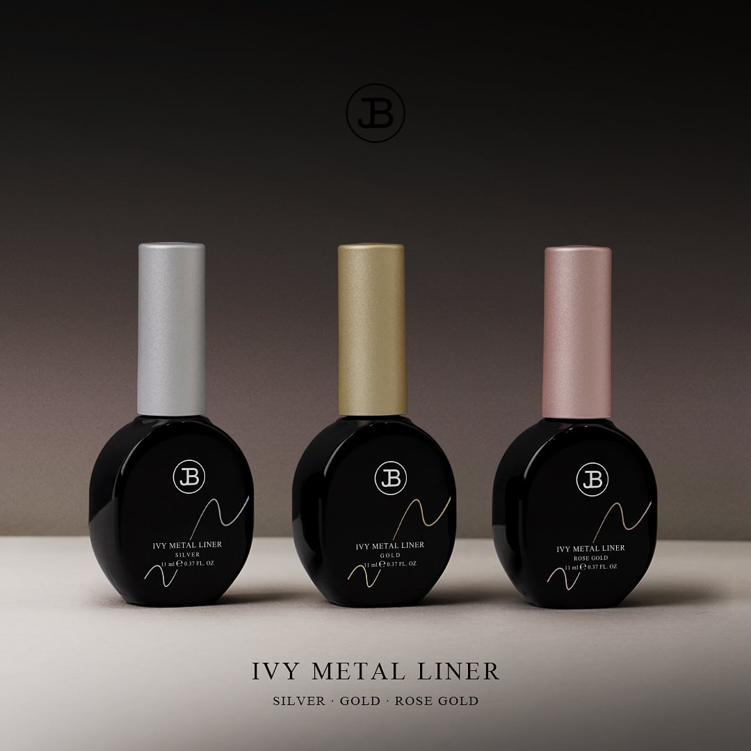 JIN.B IVY Vintage Metal Gel Liner (3 types - 11ml)