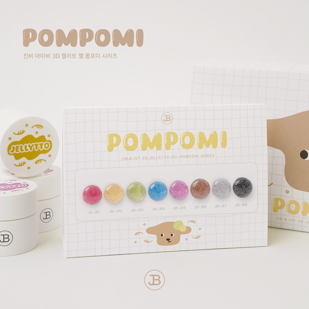 JIN.B - Pompomi Collection (3d embo gel)