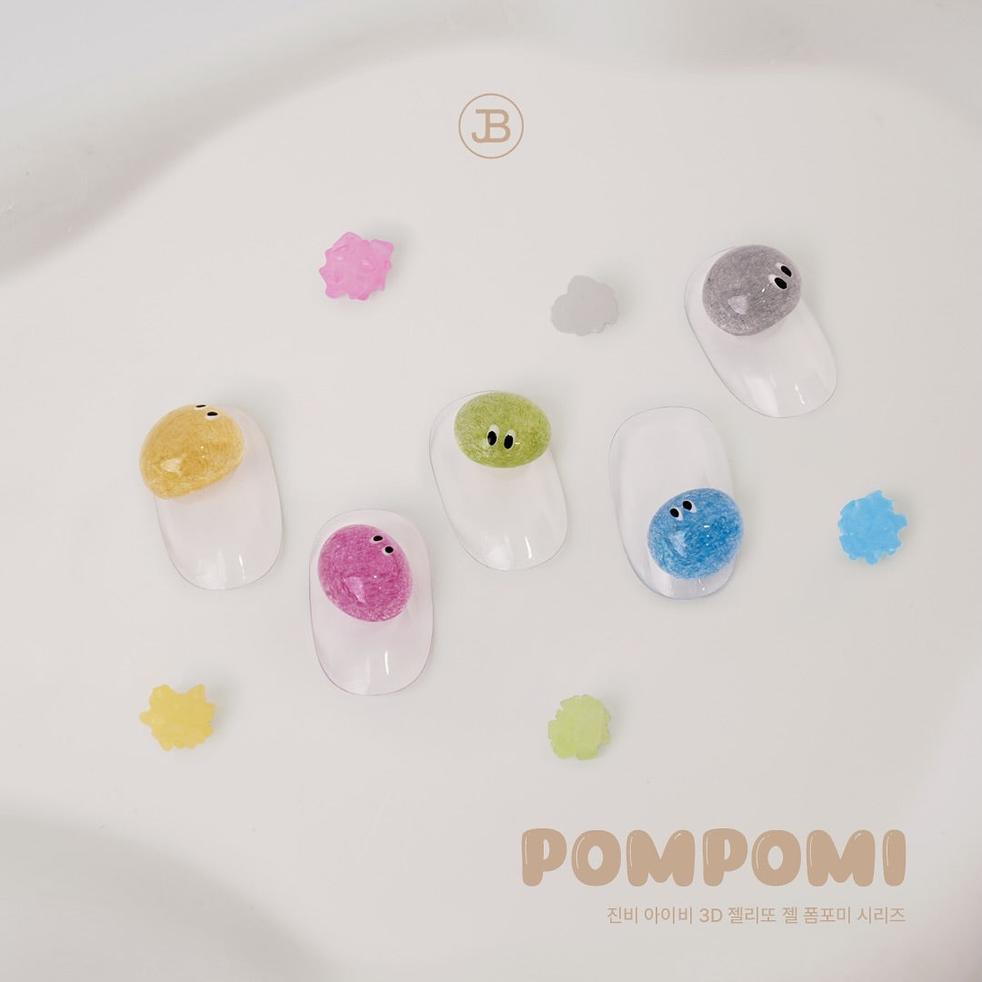 JIN.B - Pompomi Collection (3d embo gel)