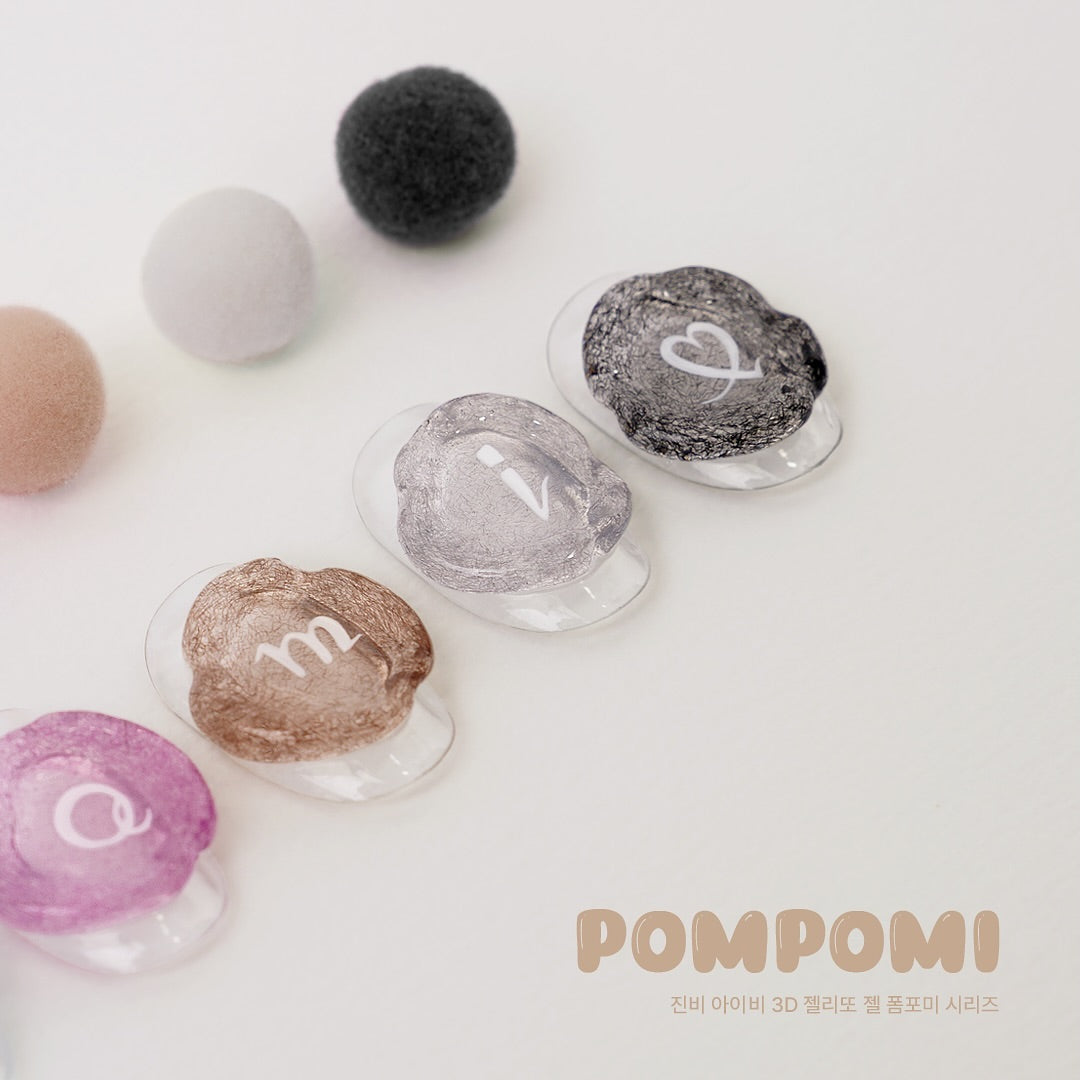 JIN.B - Pompomi Collection (3d embo gel)