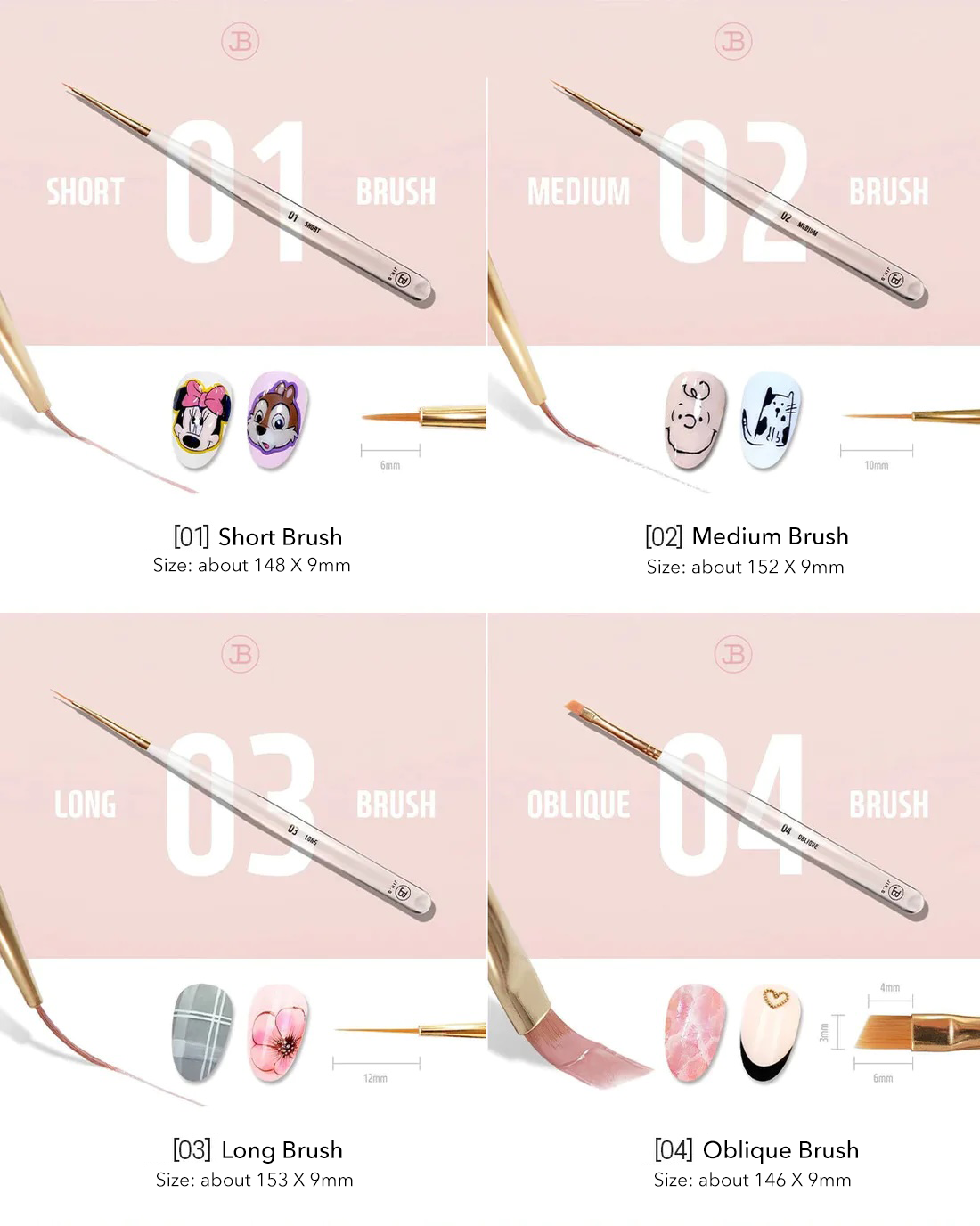 JIN.B Ivy Brush Set