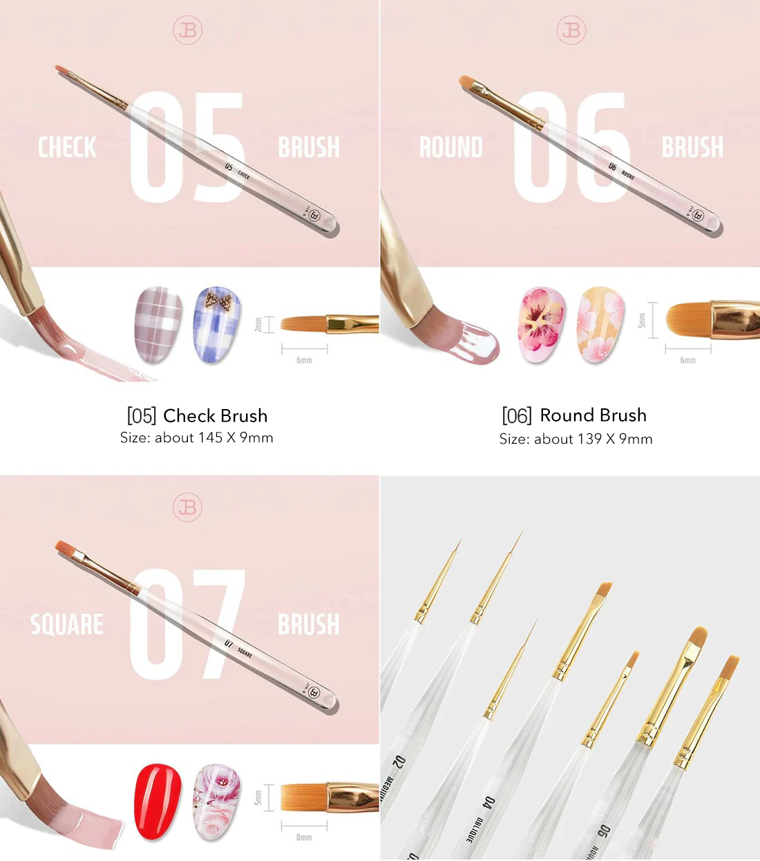 JIN.B Ivy Brush Set