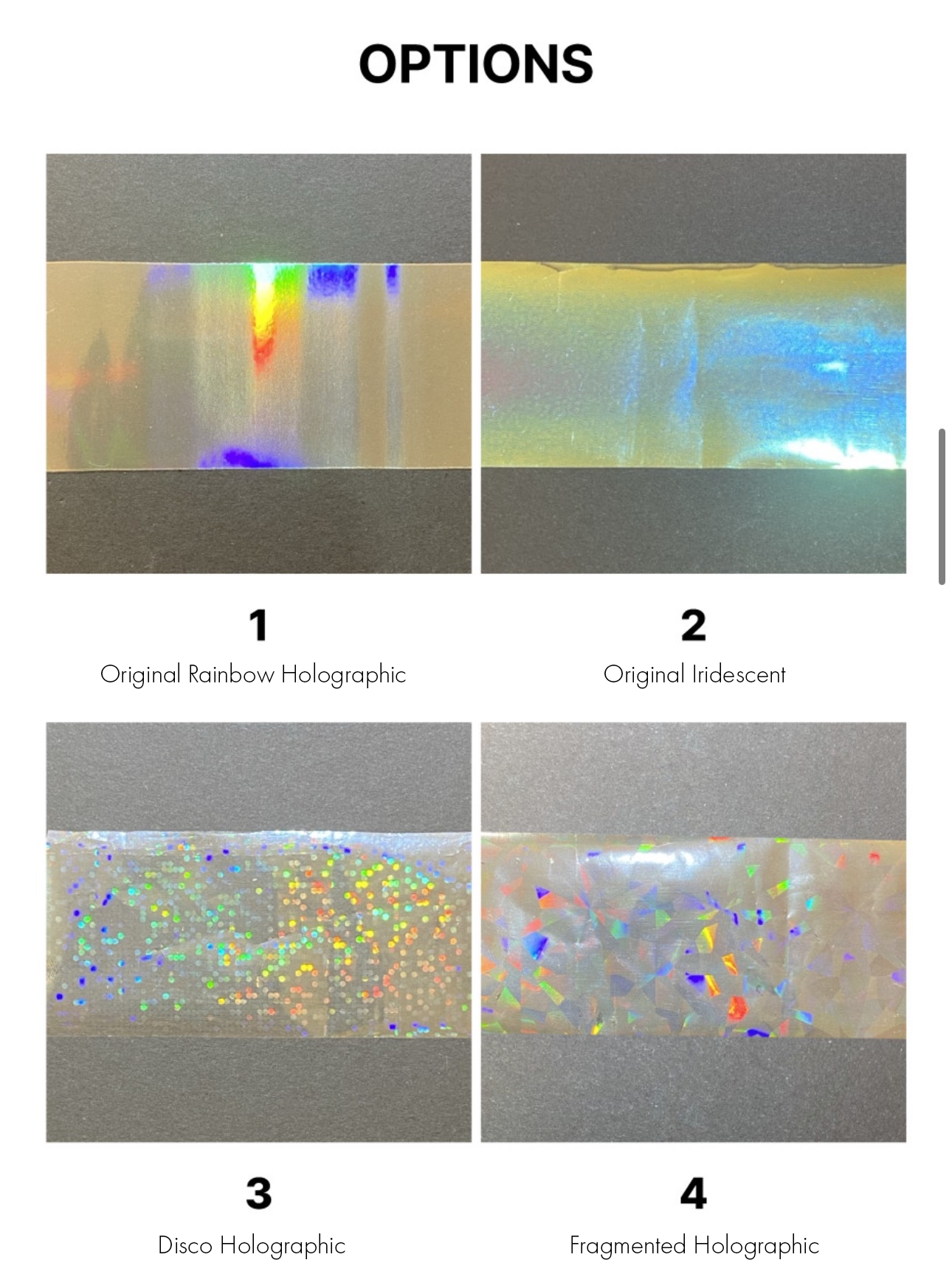 KKOR - Nail Film (4 Types Available/Individual)