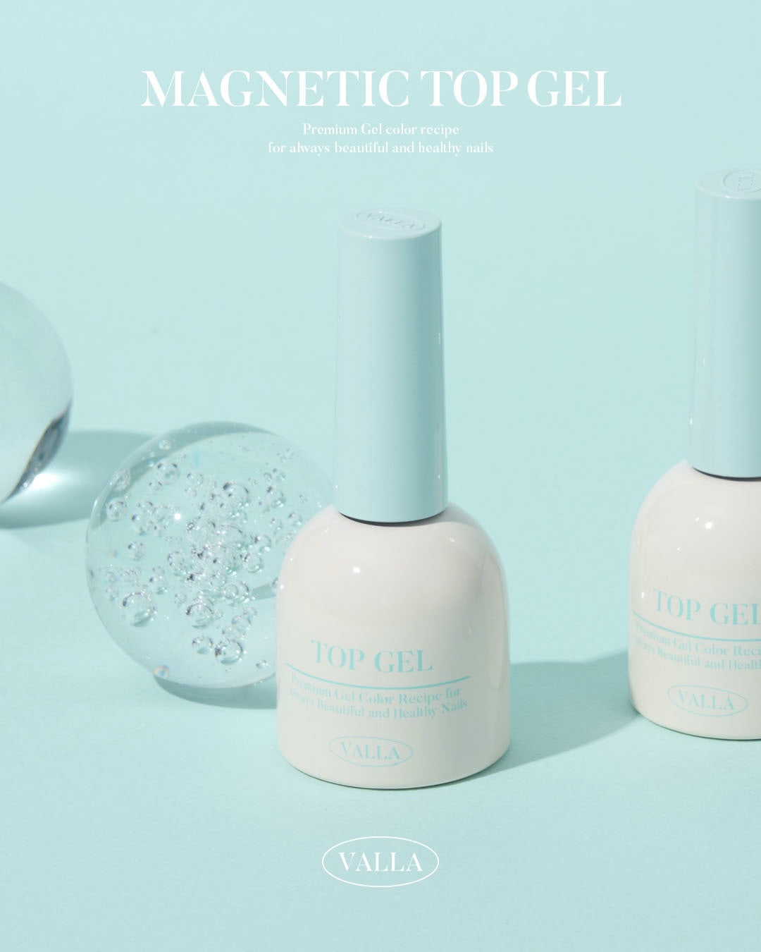 VALLA - Magnetic Non-Wipe Top Gel