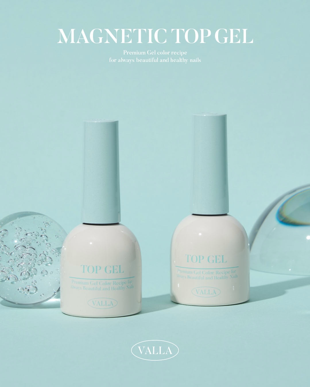 VALLA - Magnetic Non-Wipe Top Gel