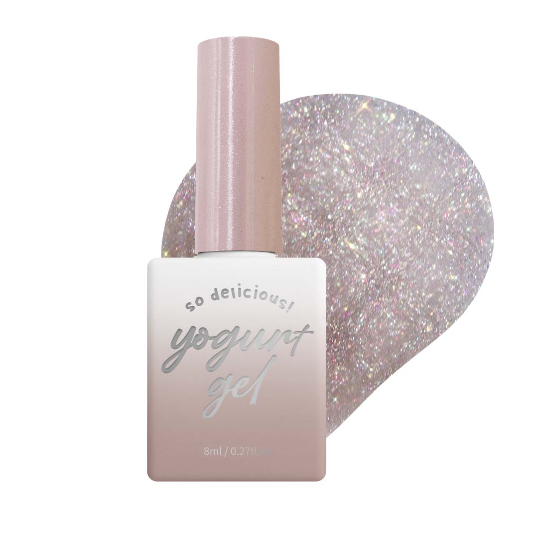 Vernis à Ongles Yogurt Gel Magic Beads Magnet Gel - 10 Couleurs Effet Glitter - Fabriqué En Corée