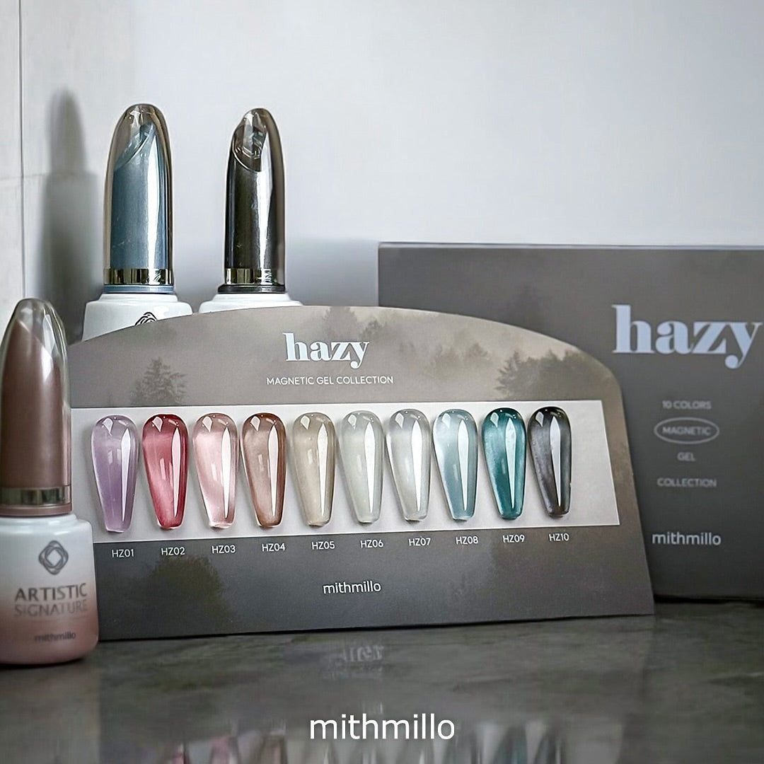 Mithmillo Signature Polish Gel Hazy Magnetic Series (10 Types HZ01-HZ10)