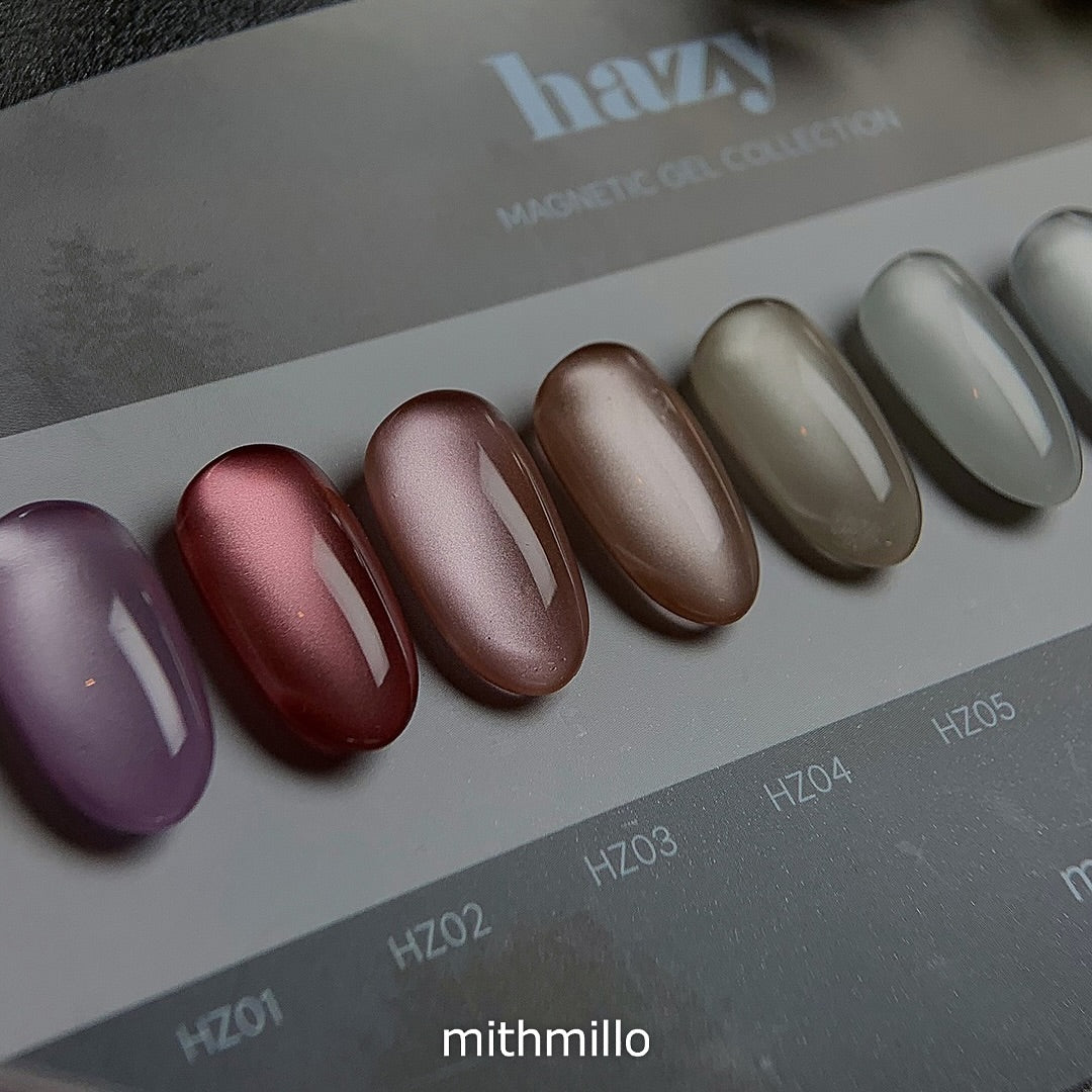 Mithmillo Signature Polish Gel Hazy Magnetic Series (10 Types HZ01-HZ10)