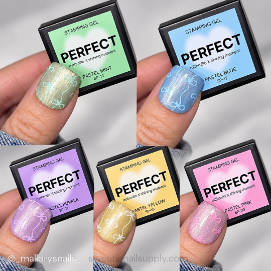 Mithmillo - Stamping Gel Pastel (5 types)
