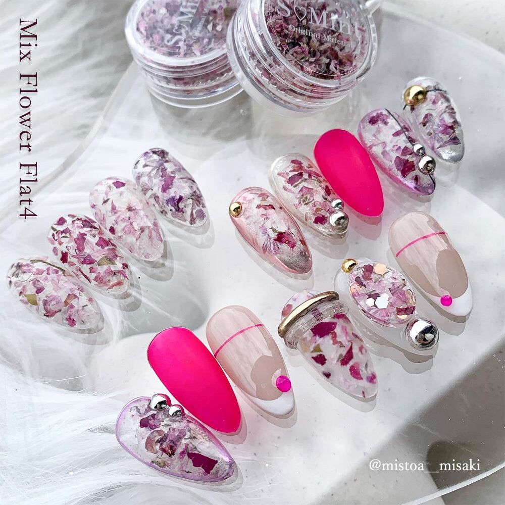 SMint - Mix Flower Flat Series 4 (4 colors)