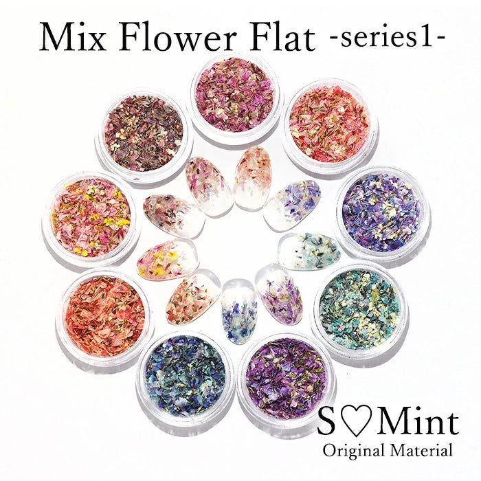 SMint - Mix Flower Flat Series 1 (9 colors)
