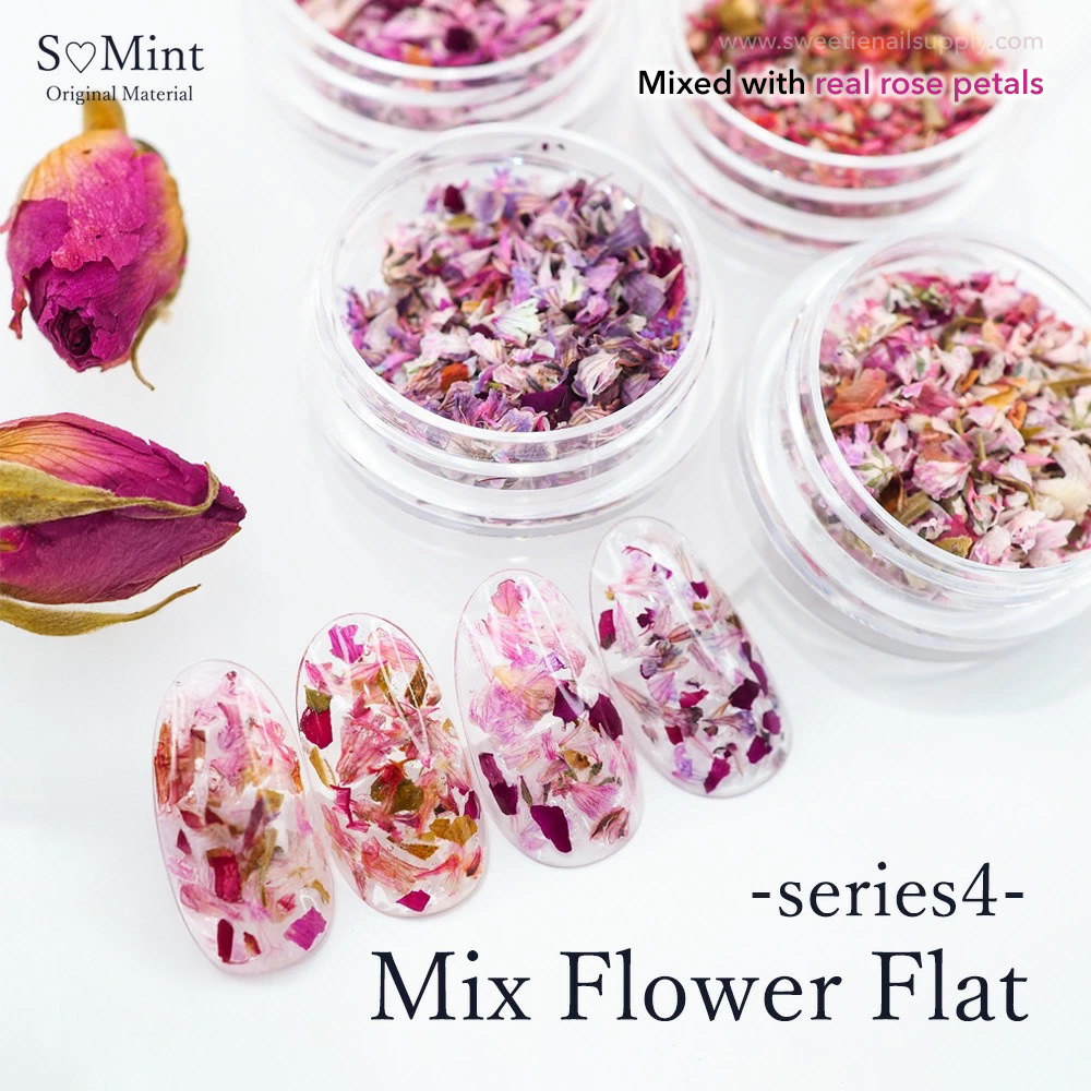SMint - Mix Flower Flat Series 4 (4 colors)