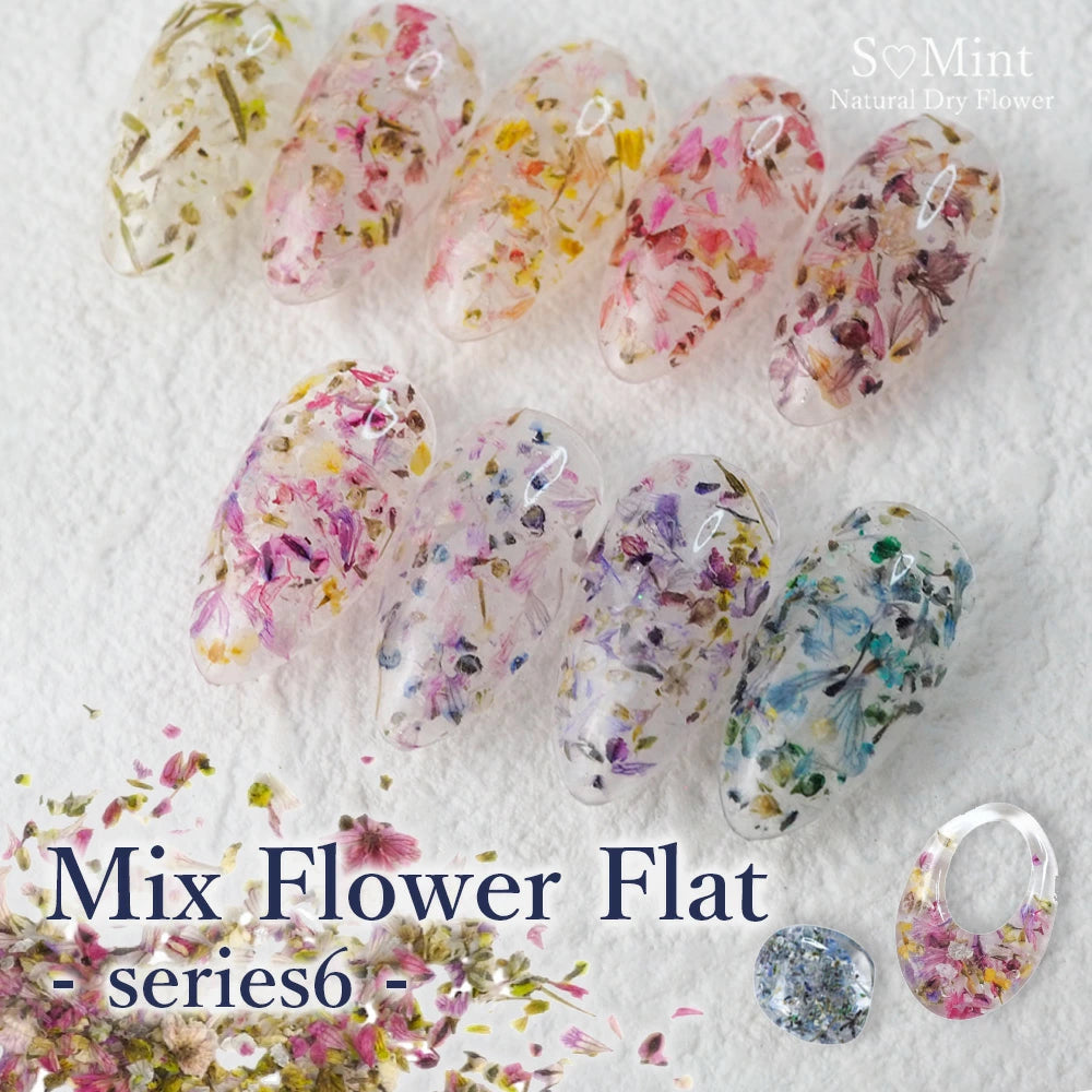 SMint - Mix Flower Flat Series 6 (9 colors)