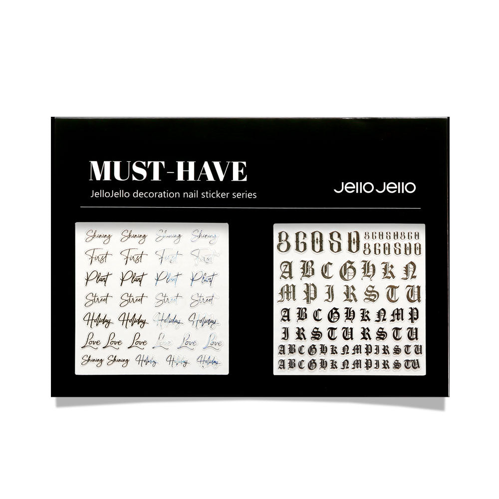 Jello Jello - Must Have Nail Stickers (JNS-01 to JNS-29)