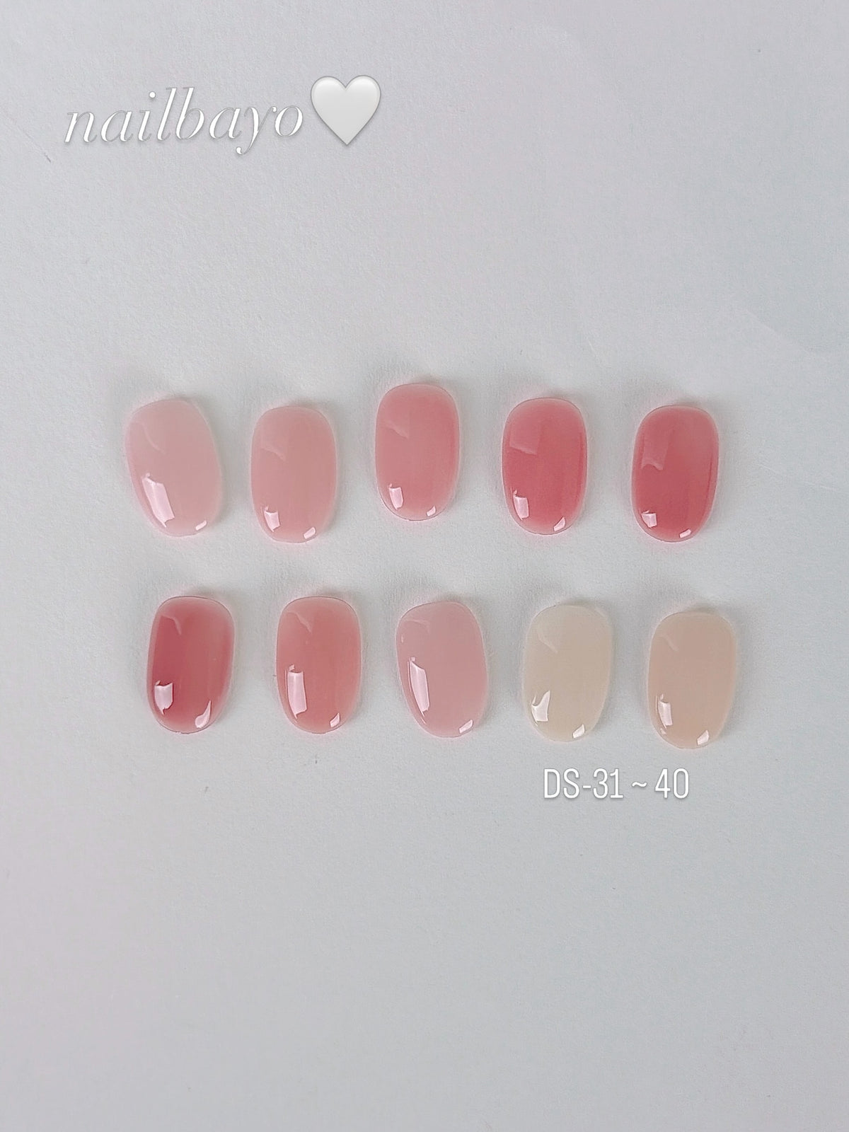 Nailbayo - 50 Piece Syrup (Bottle Renewal) + Swatch Board