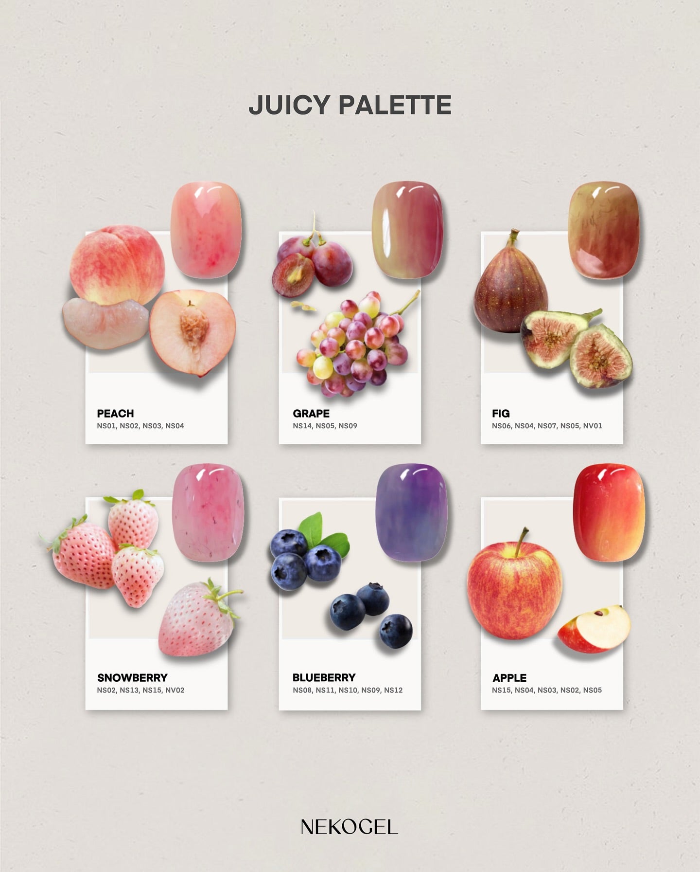 Nekogel - Juicy Palette Collection