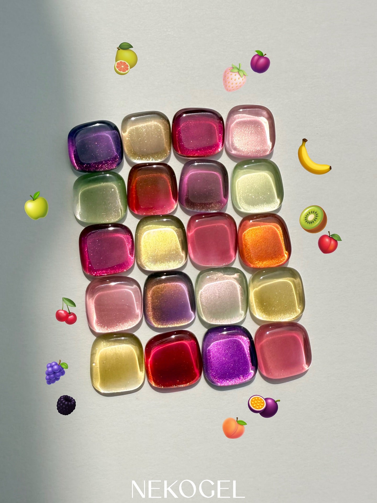 Nekogel - Juicy Fruit Collection (12pc Cateye)