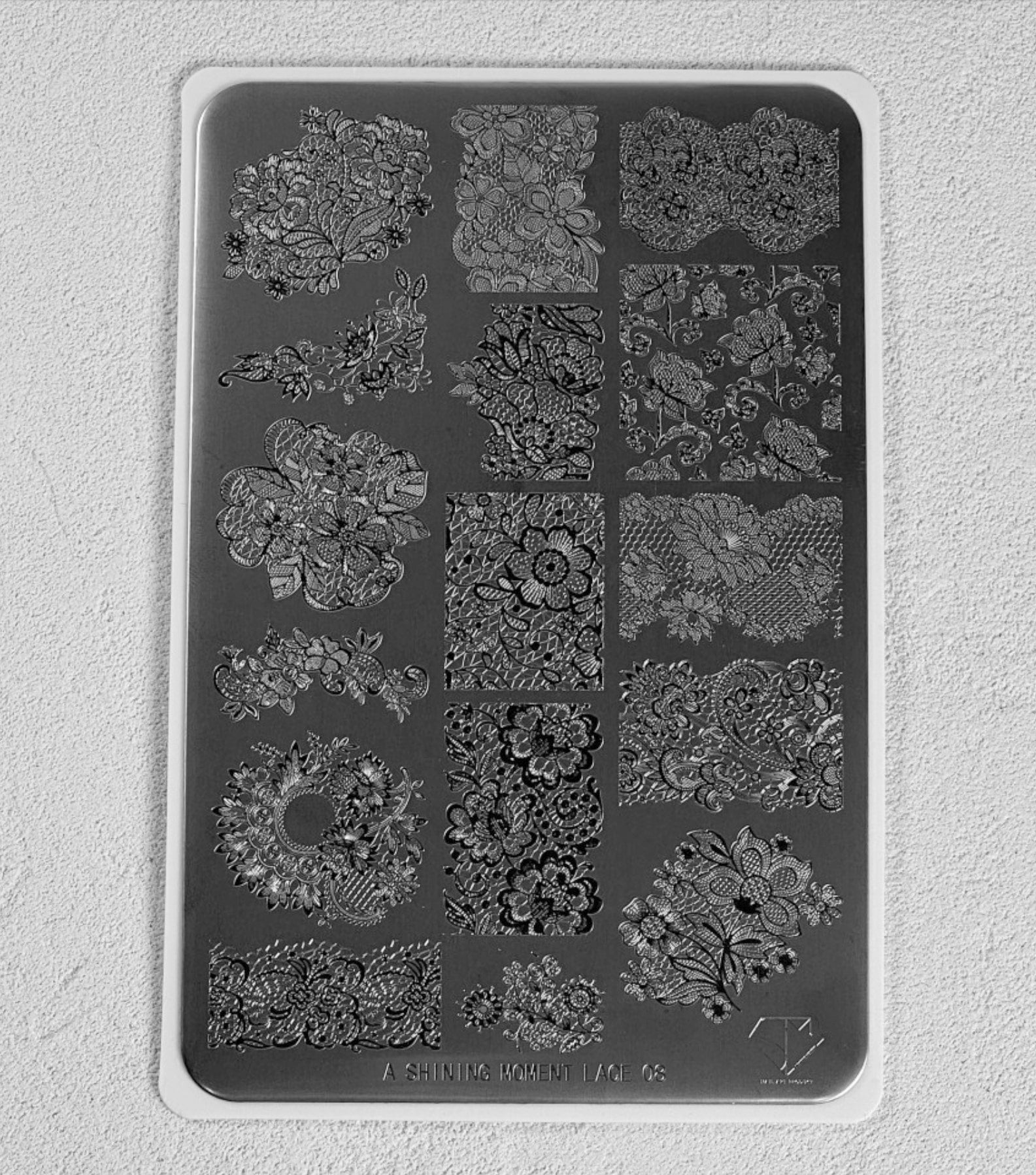 Mithmillo - Nail Stamping Plate - New Lace Art (3 Types)