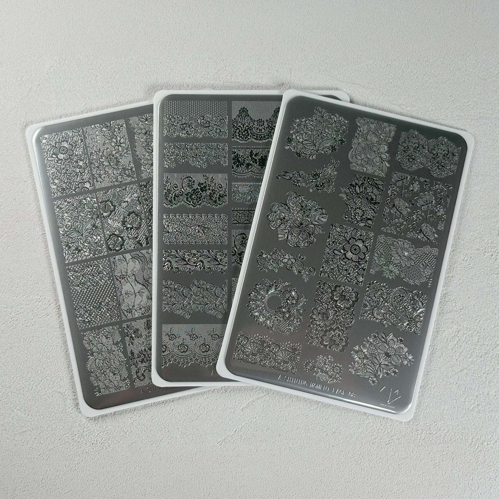 Mithmillo - Nail Stamping Plate - New Lace Art (3 Types)