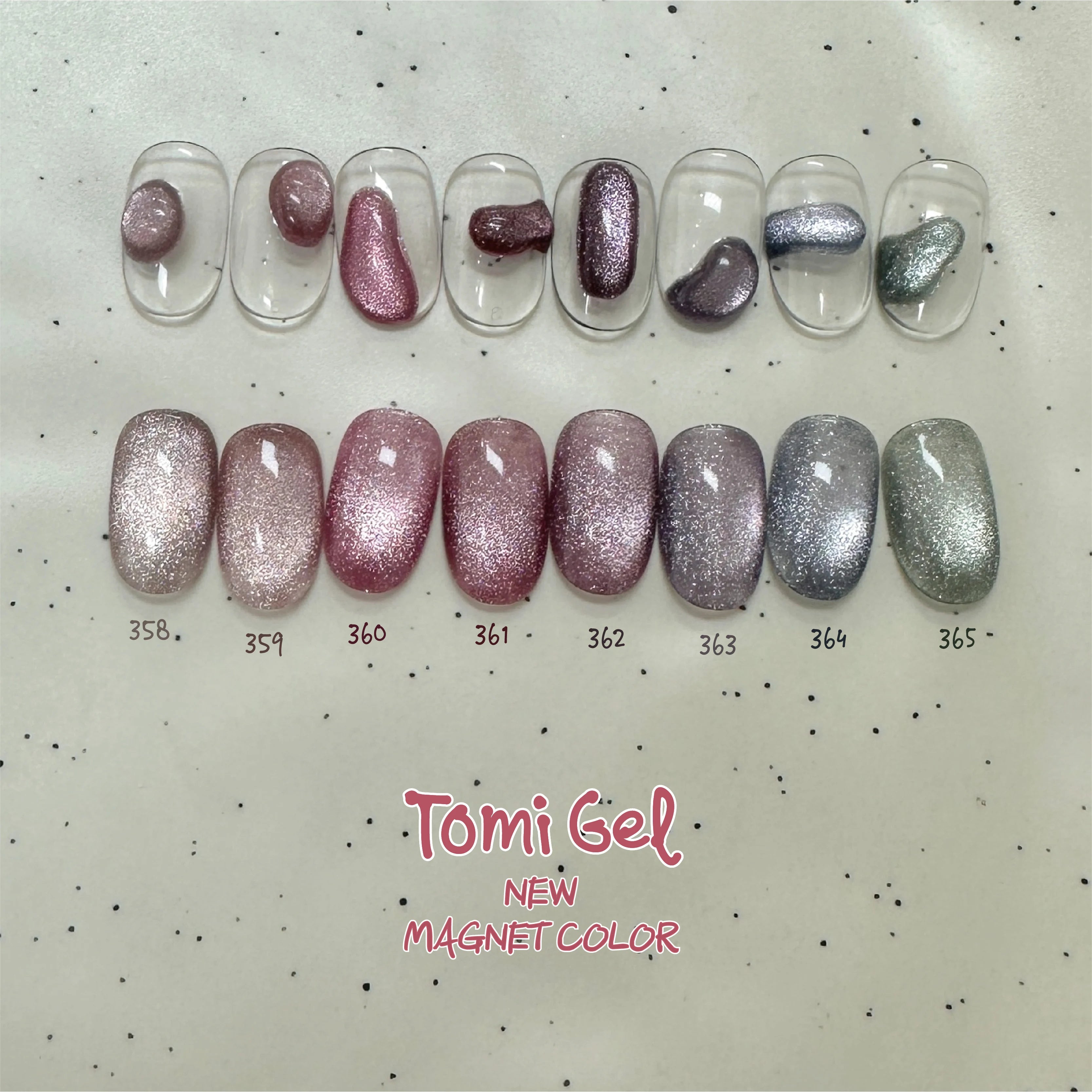 Tominail - New Magnet Color 16 Piece Set