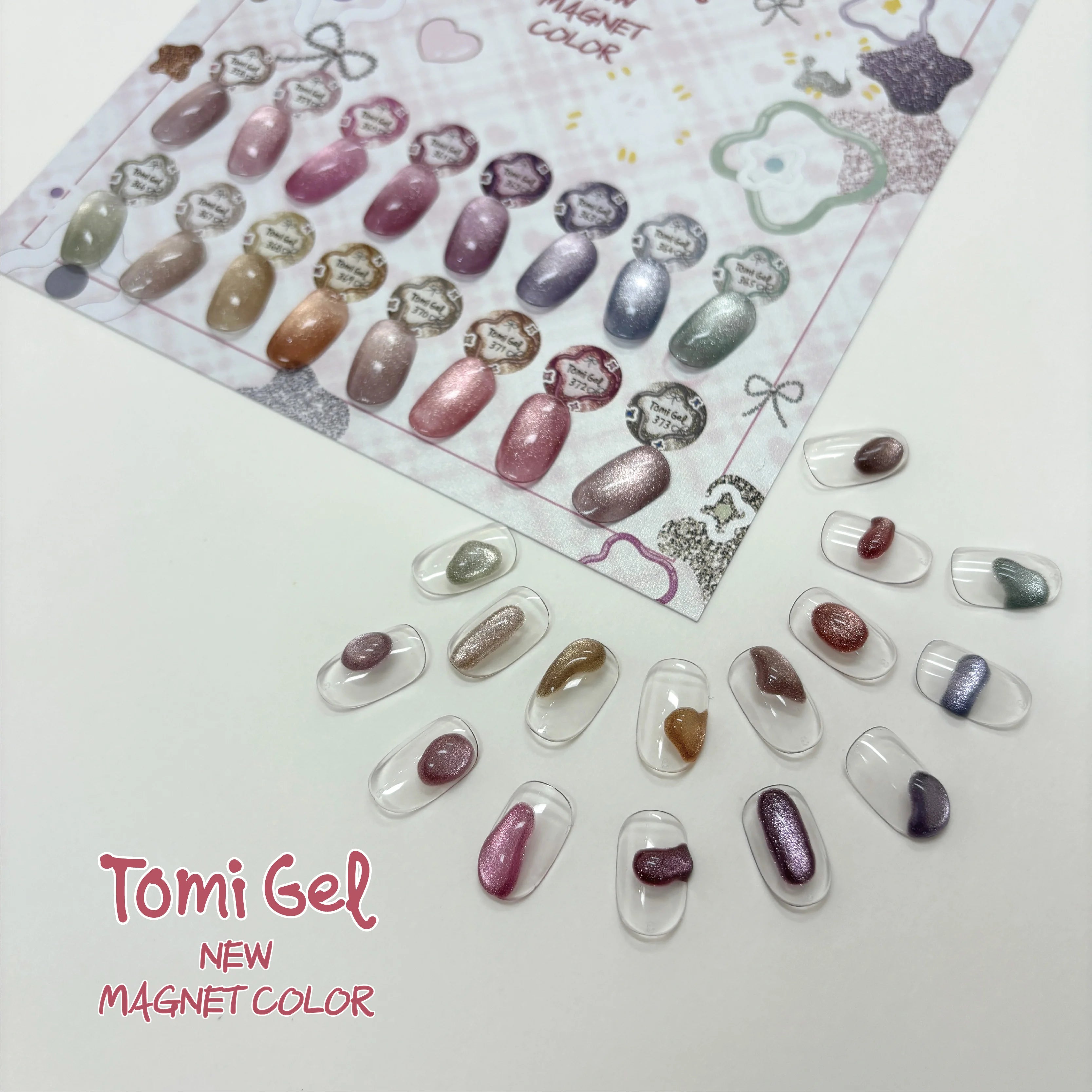 Tominail - New Magnet Color 16 Piece Set