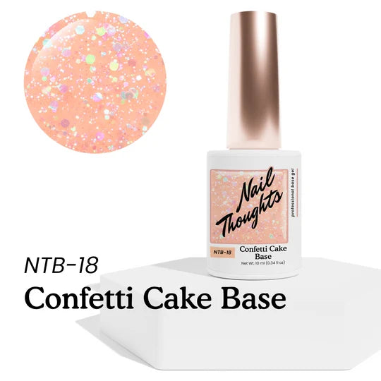 Nail Thoughts - NTB-18 Confetti Cake Base (Bottle/Pot)