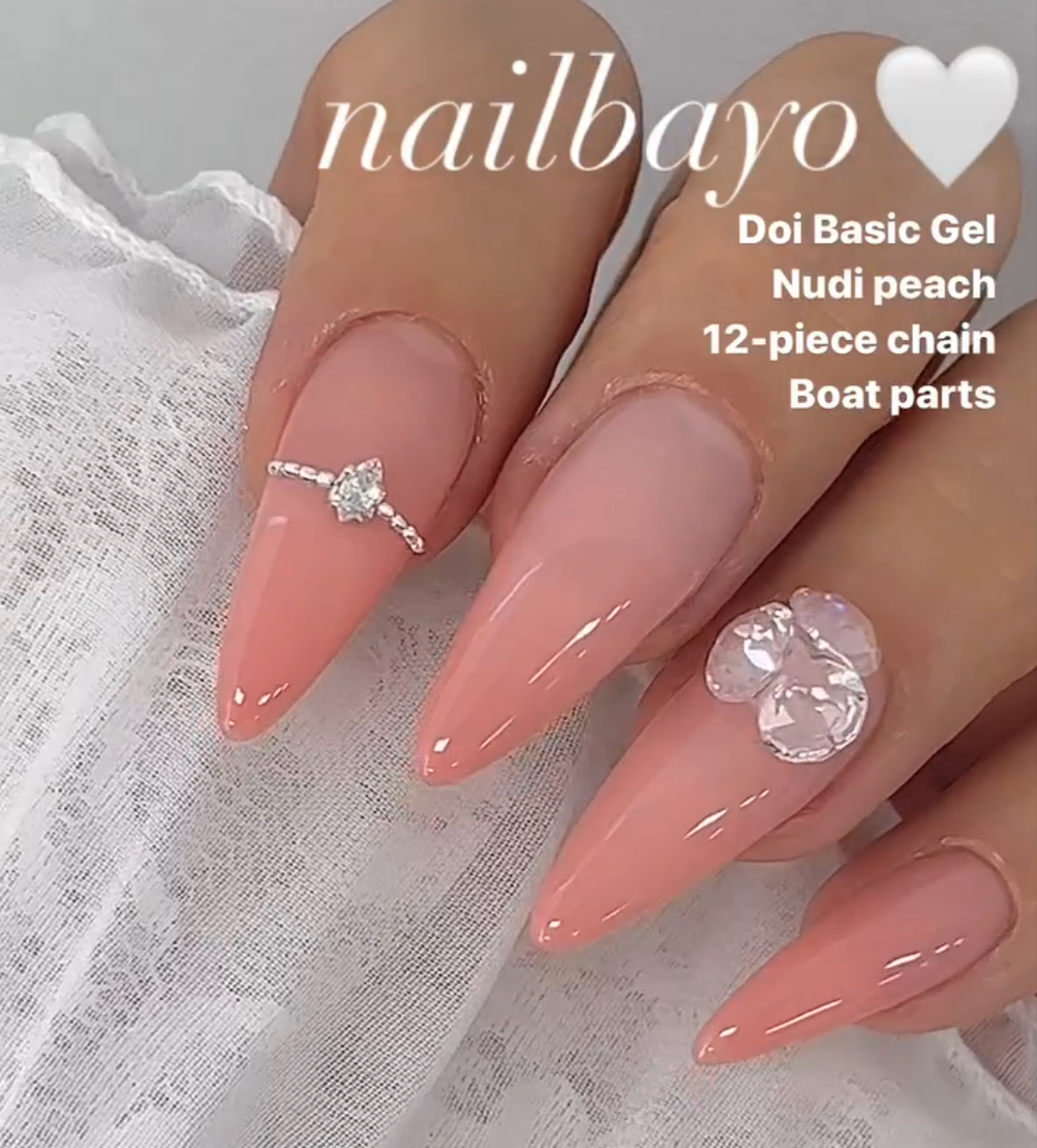Nailbayo - Doi Nudi Peach Syrup Gel (10ml)