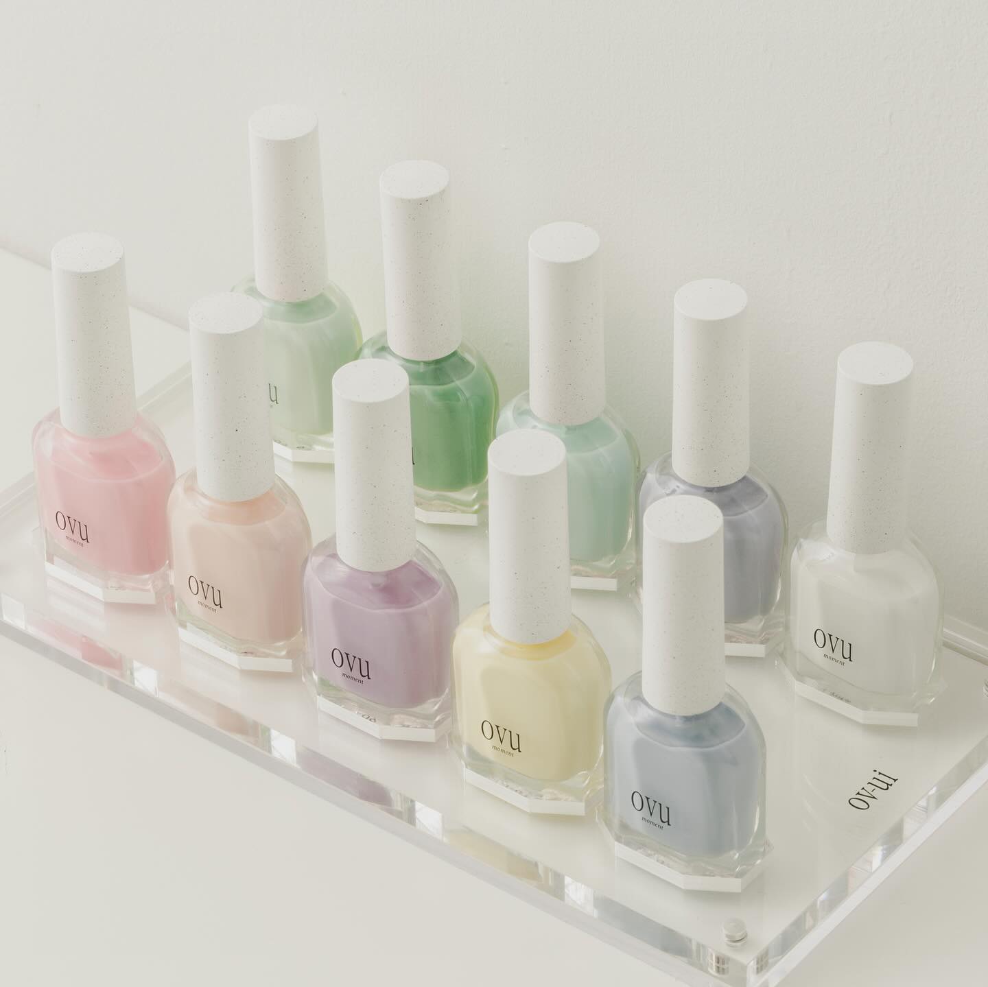 ov-ui Pastel Ink Collection (10pcs) + Acrylic Display Stand