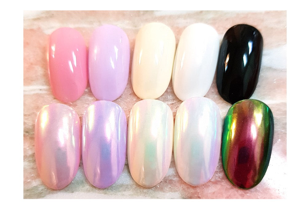 Bonniebee Iridescent Mirror Nail Powder