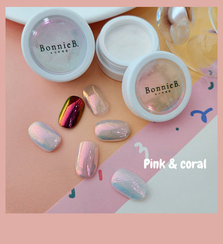 Bonniebee Petit Satin Mirror Powder [Pink & Coral]