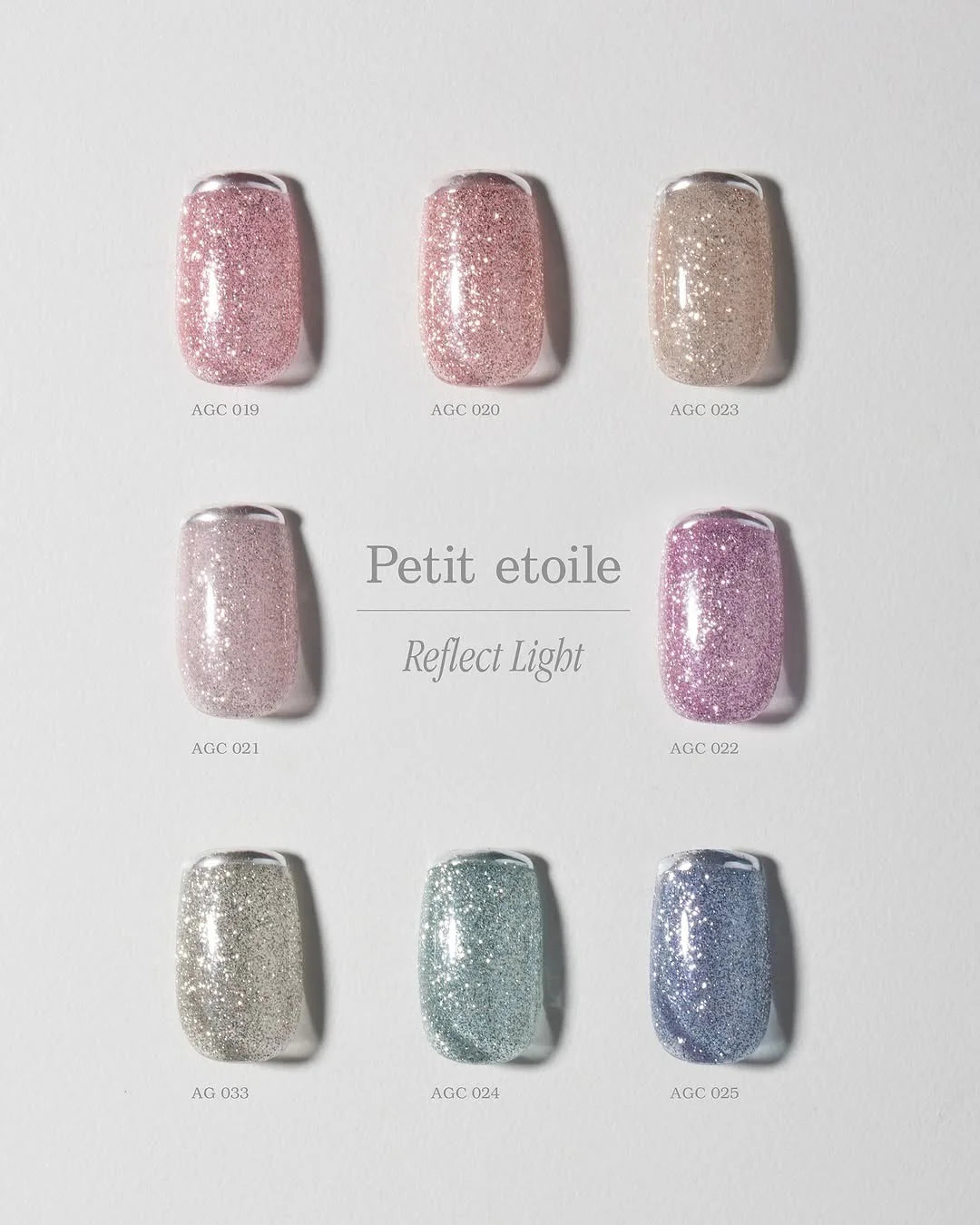 IZEMI Petit Etoile Collection (reflective glitter)