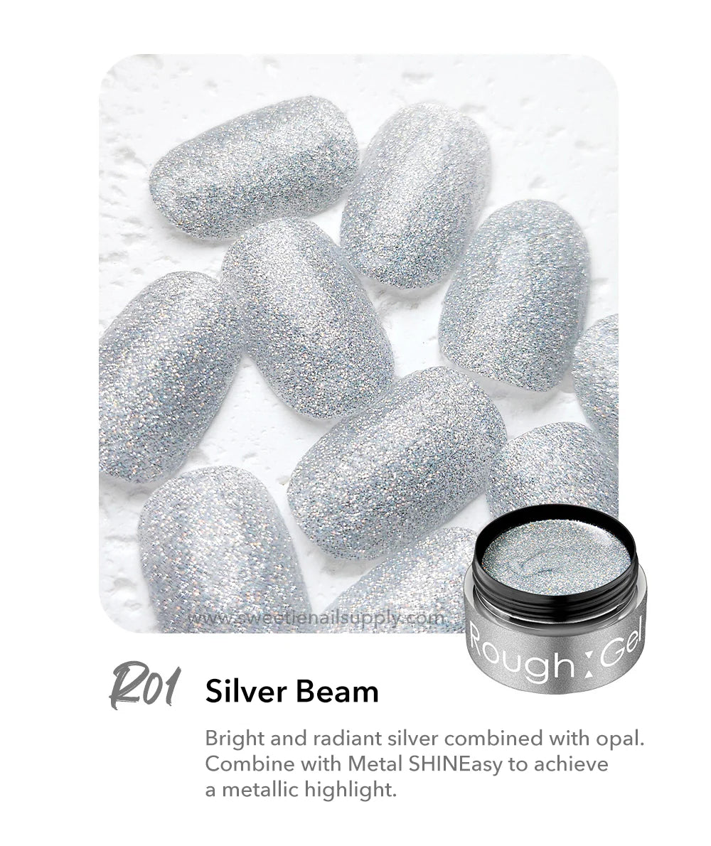 DIAMI - R01-R04 Rough Gel ICY Series (Silver Beam, Beige, Purple, Mint)