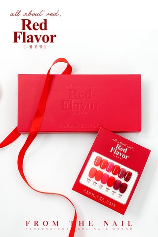 From The Nail - Red Flavor Collection (6 syrup gels)
