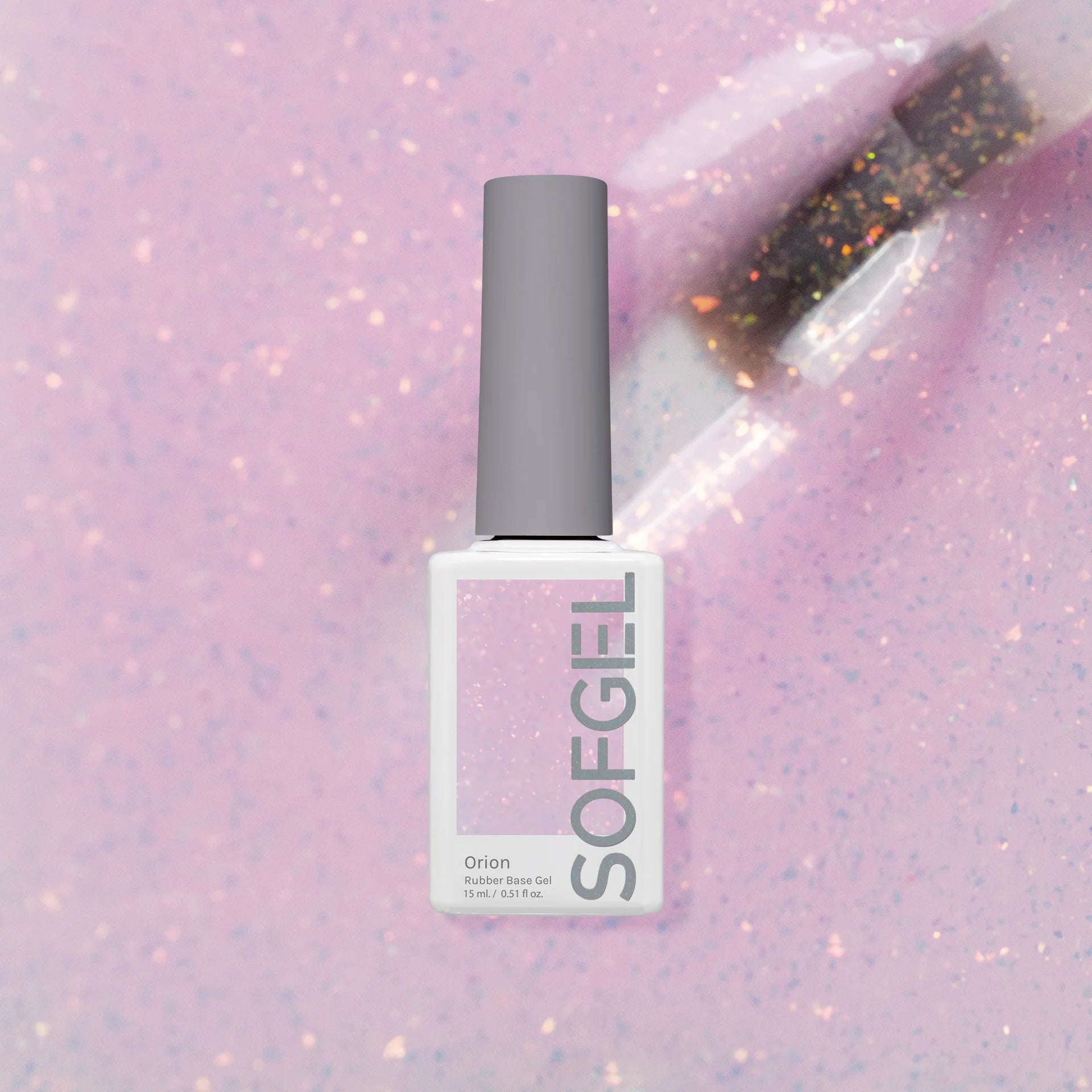 Sofgel - Cosmic Rubber Base Gel - Set of 6 Colors