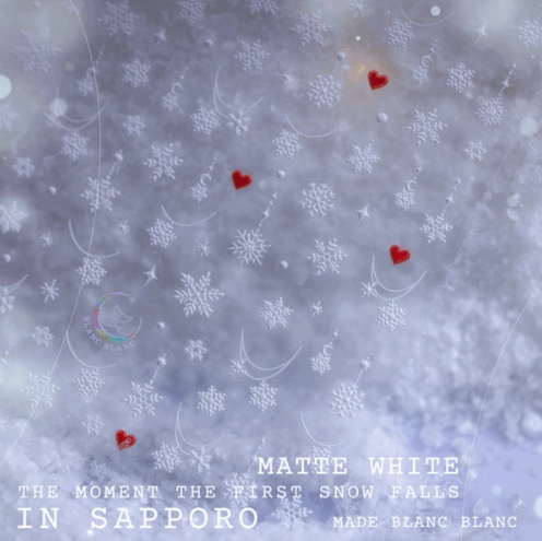 Blanc Blanc - s532 - s540 (The Moment of First Snow Falling in Sapporo Sticker & Cruise Under the Stars Stickers)