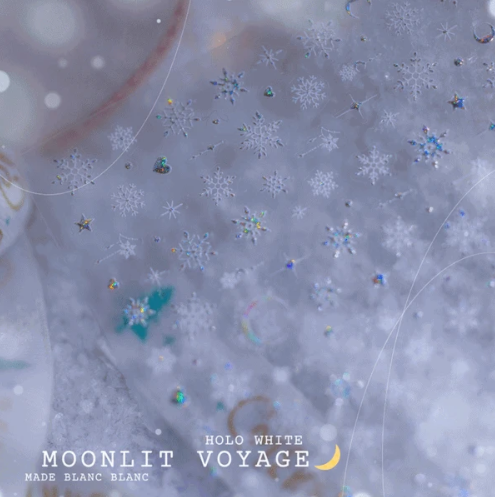 Blanc Blanc - s532 - s540 (The Moment of First Snow Falling in Sapporo Sticker & Cruise Under the Stars Stickers)