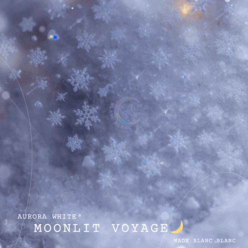 Blanc Blanc - s532 - s540 (The Moment of First Snow Falling in Sapporo Sticker & Cruise Under the Stars Stickers)