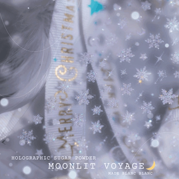 Blanc Blanc - Holographic Candy Powder > Cruise Under the Stars Sticker [s545]