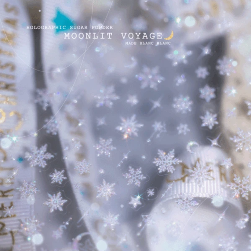 Blanc Blanc - Holographic Candy Powder > Cruise Under the Stars Sticker [s545]
