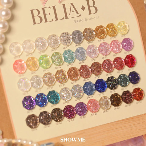 Show Me Korea - Bella B Full Glitter BB-19