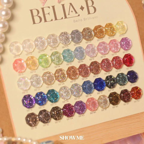 ShowMe Korea - Bella B Full Glitter Set (50 pcs)