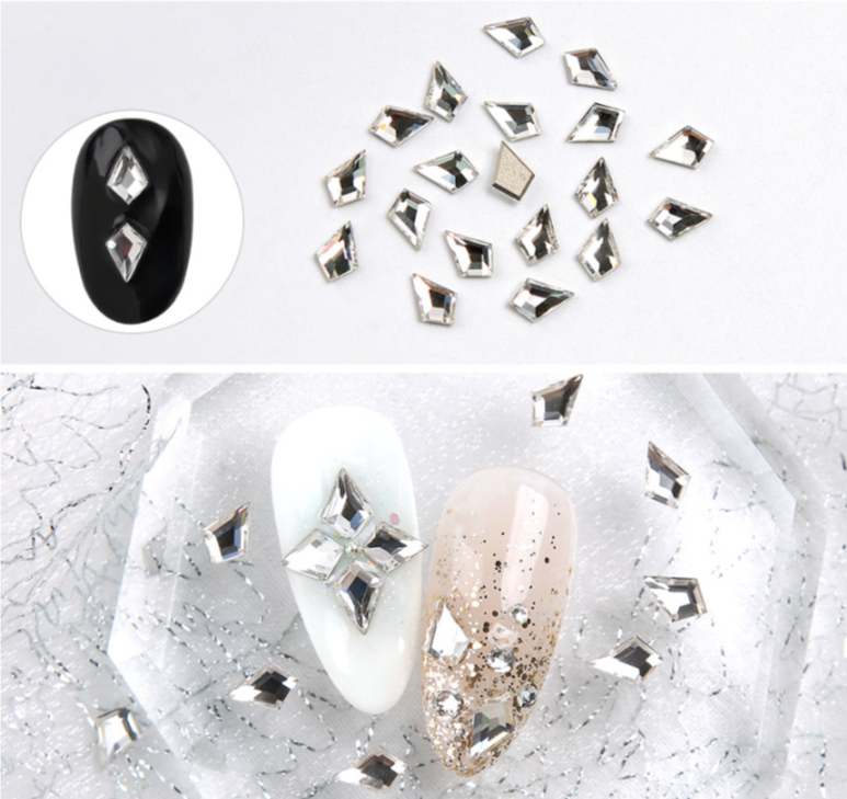 Jello Jello - SNS018 Rhombus Shaped Gem Stone (30pcs)