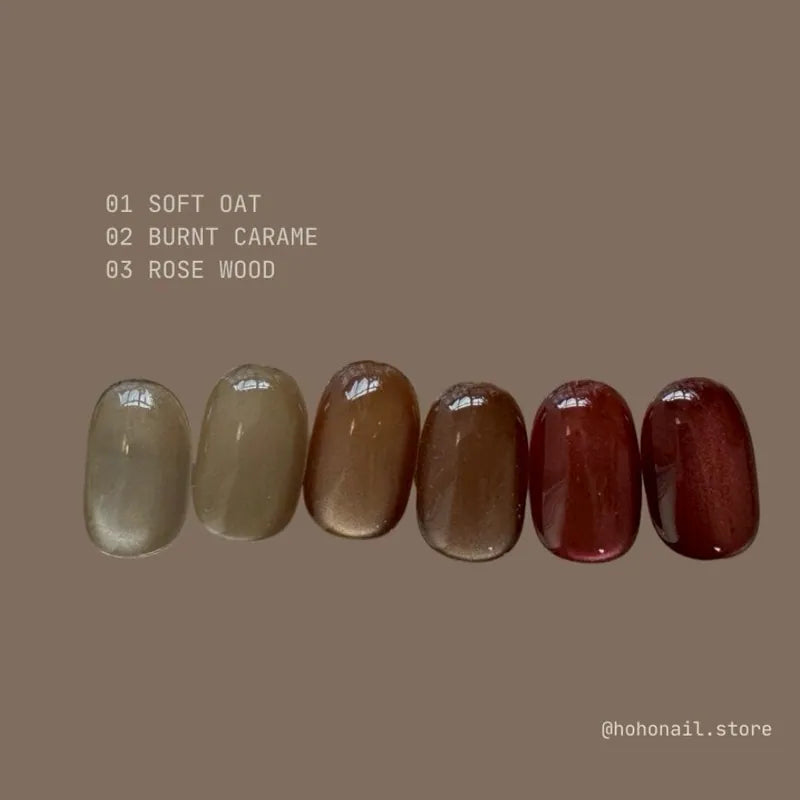Hohonail - Homi Soft Wood Latte Set