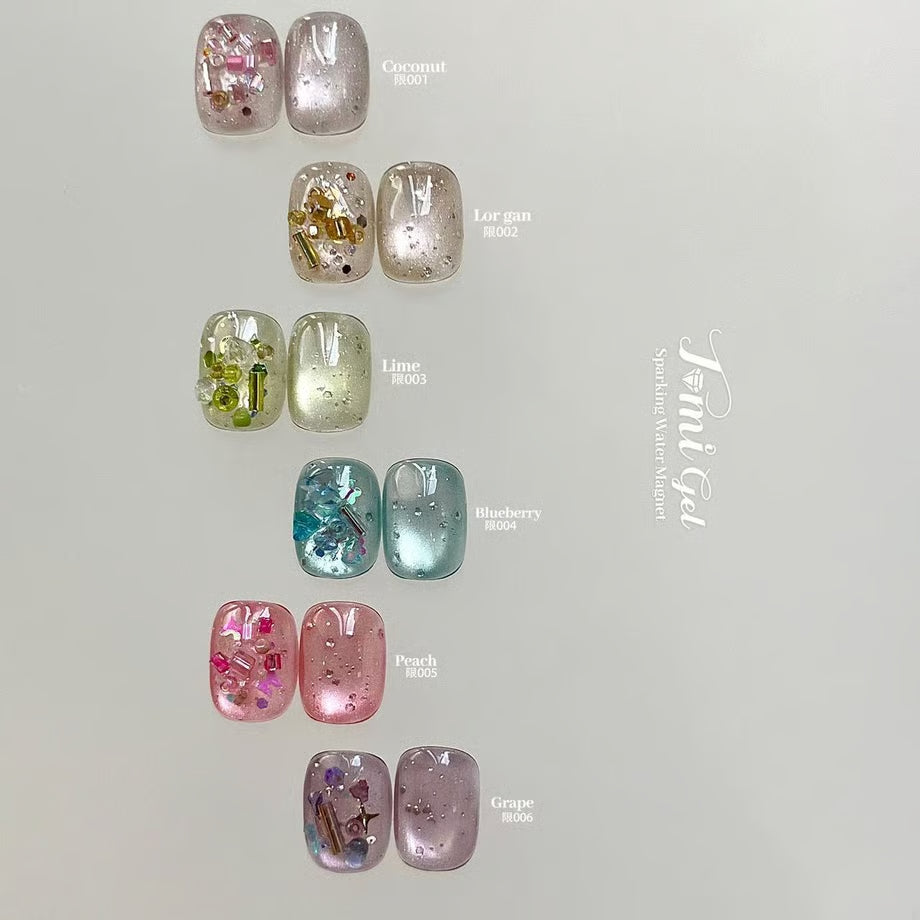 Tominail - Sparkling Water Magnet Gel Set