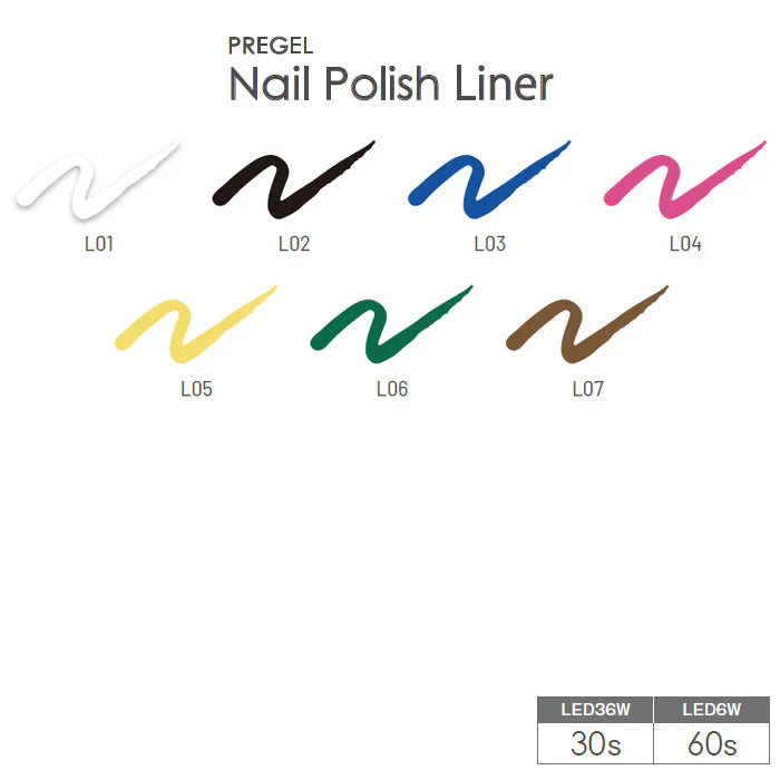 PREGEL - Gel Liners (L01-L07)
