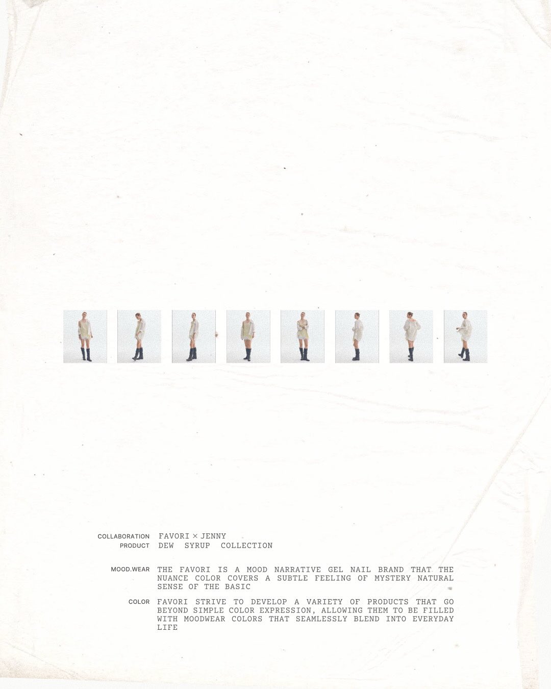 The Favori x Jenny - Dew Syrup Collection