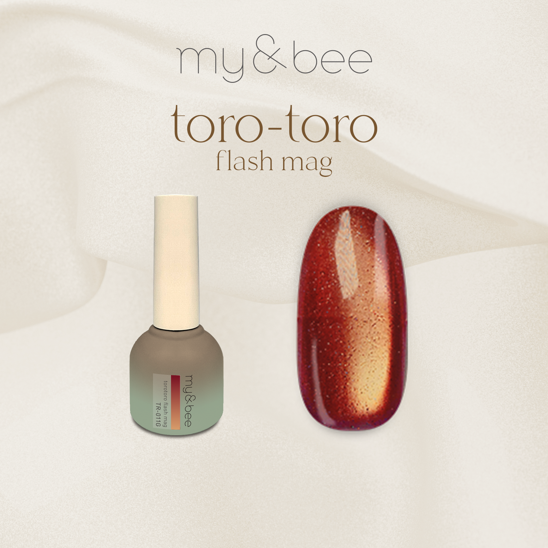 my&bee - Toro Toro Magnet Set (TR-001G to TR-012G)