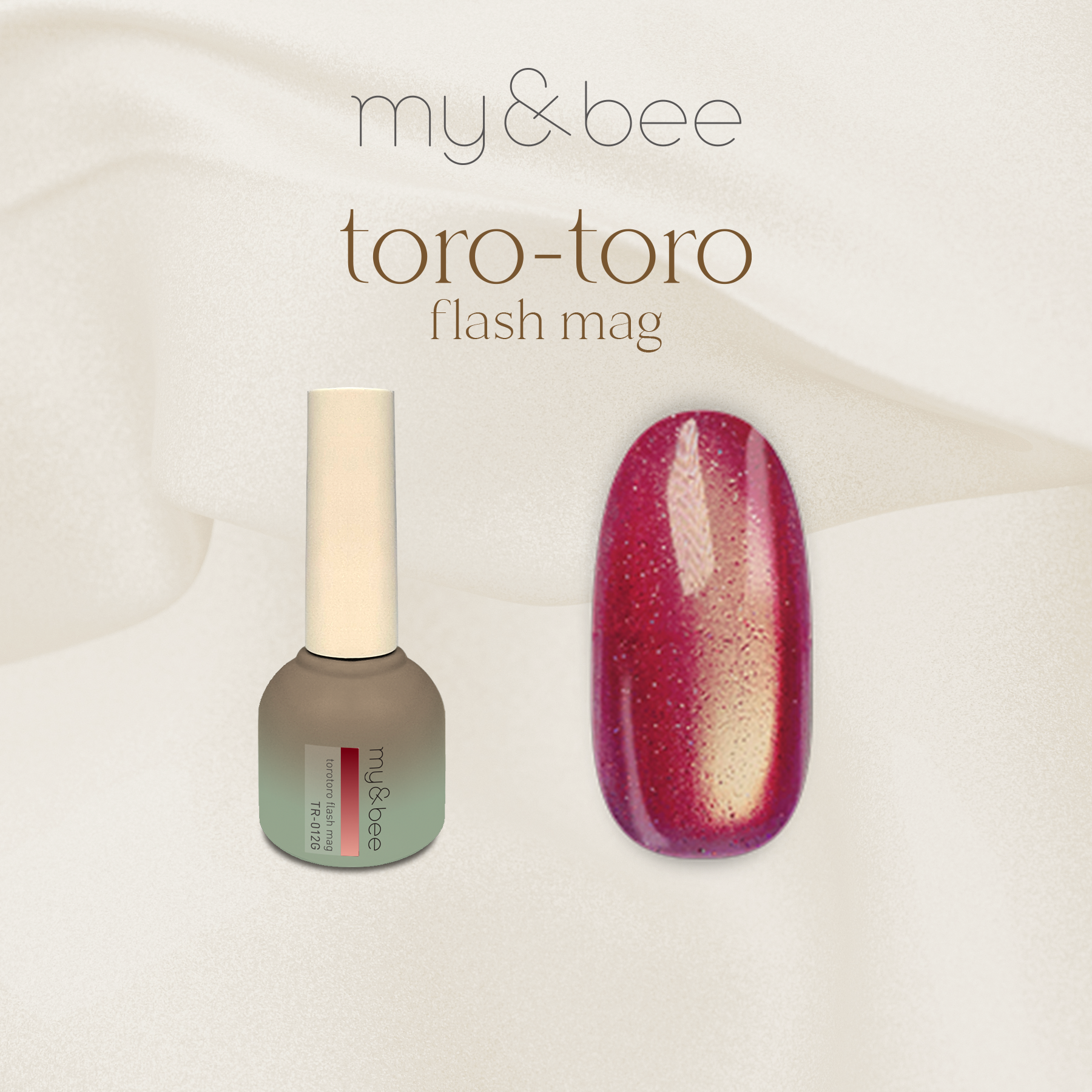 my&bee - Toro Toro Magnet Set (TR-001G to TR-012G)