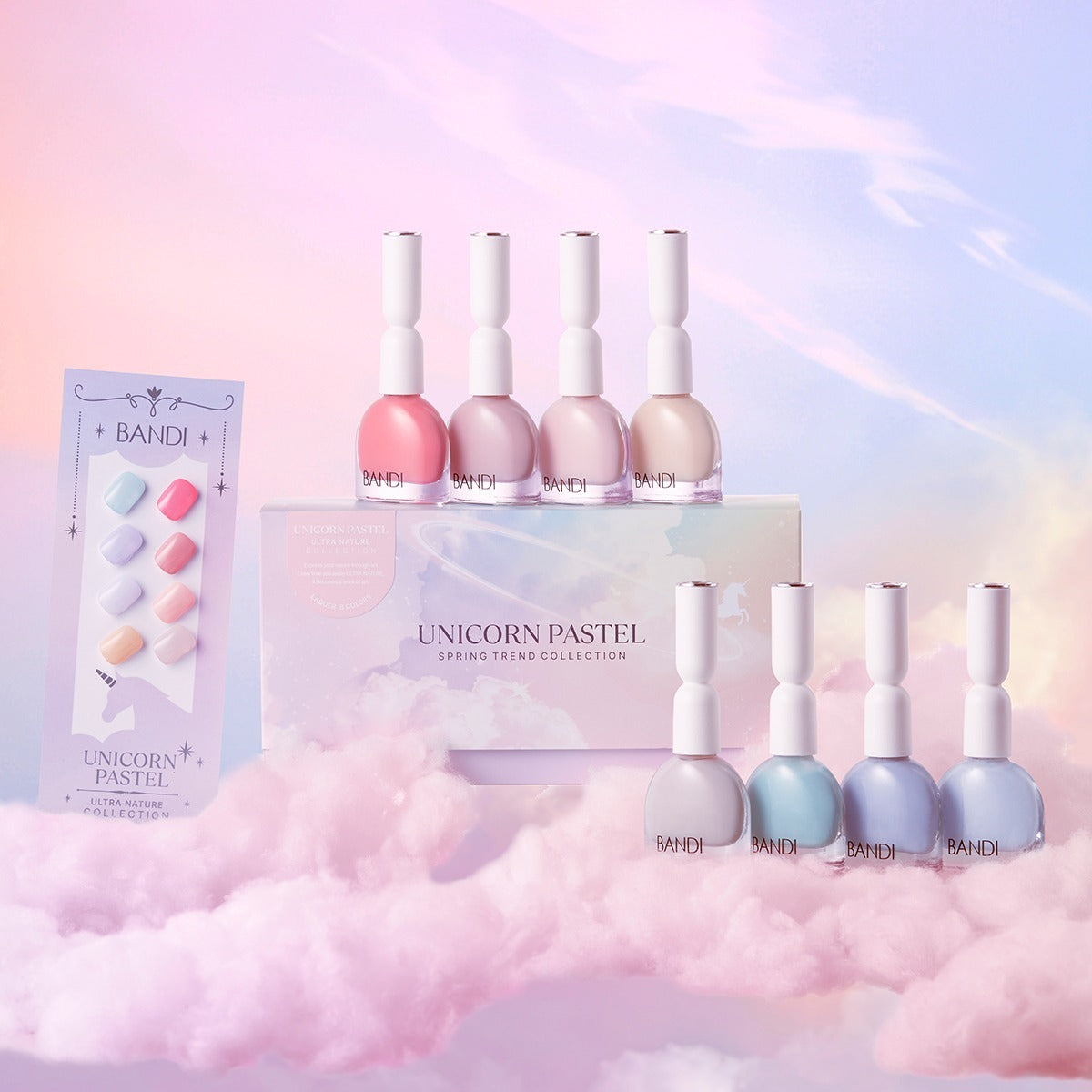 BANDI - Unicorn Pastel Ultra Nature Collection