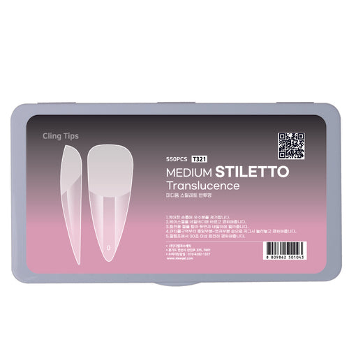Viewgel - Cling Stiletto Tip Series (3 types)